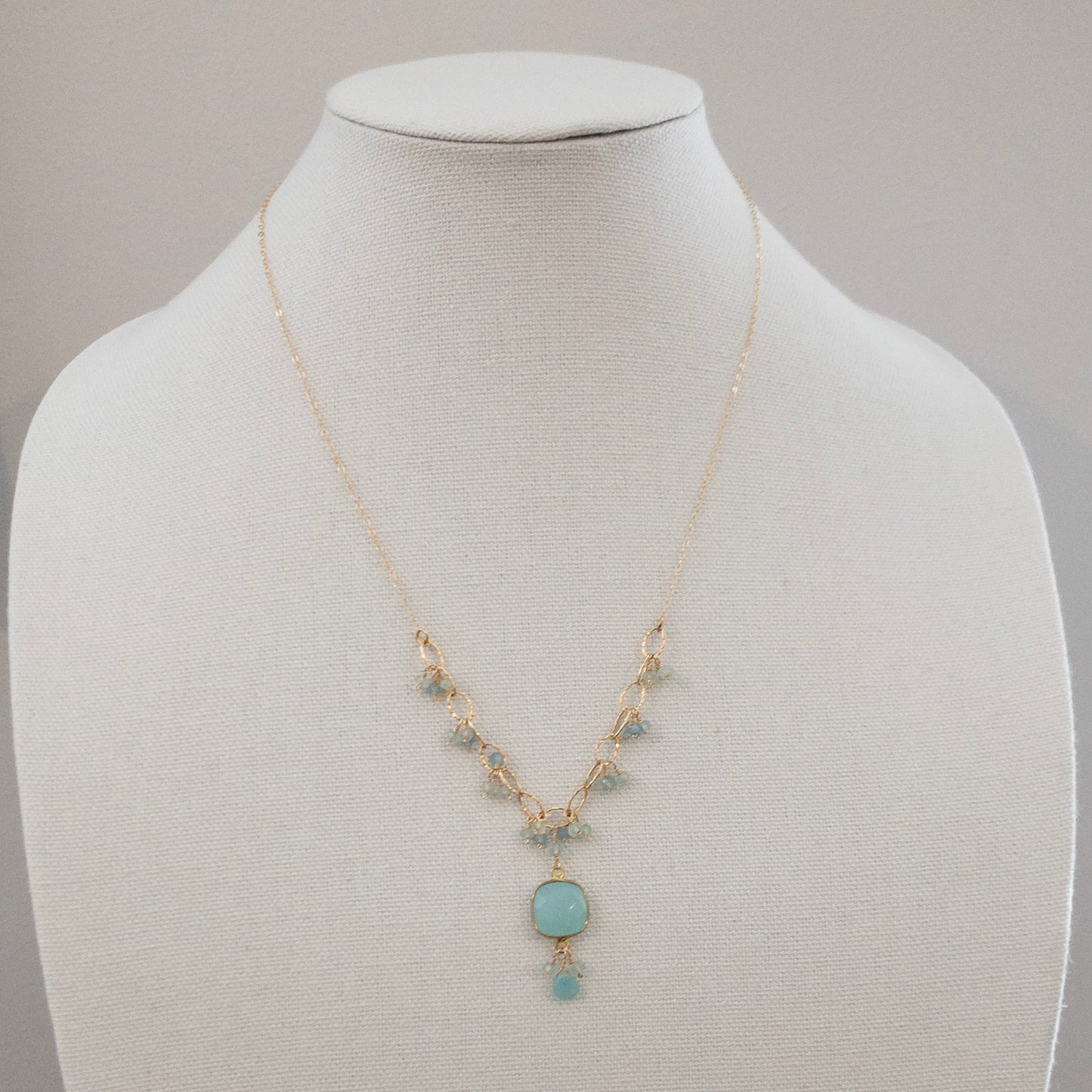 Misty Lake Hues Necklace
