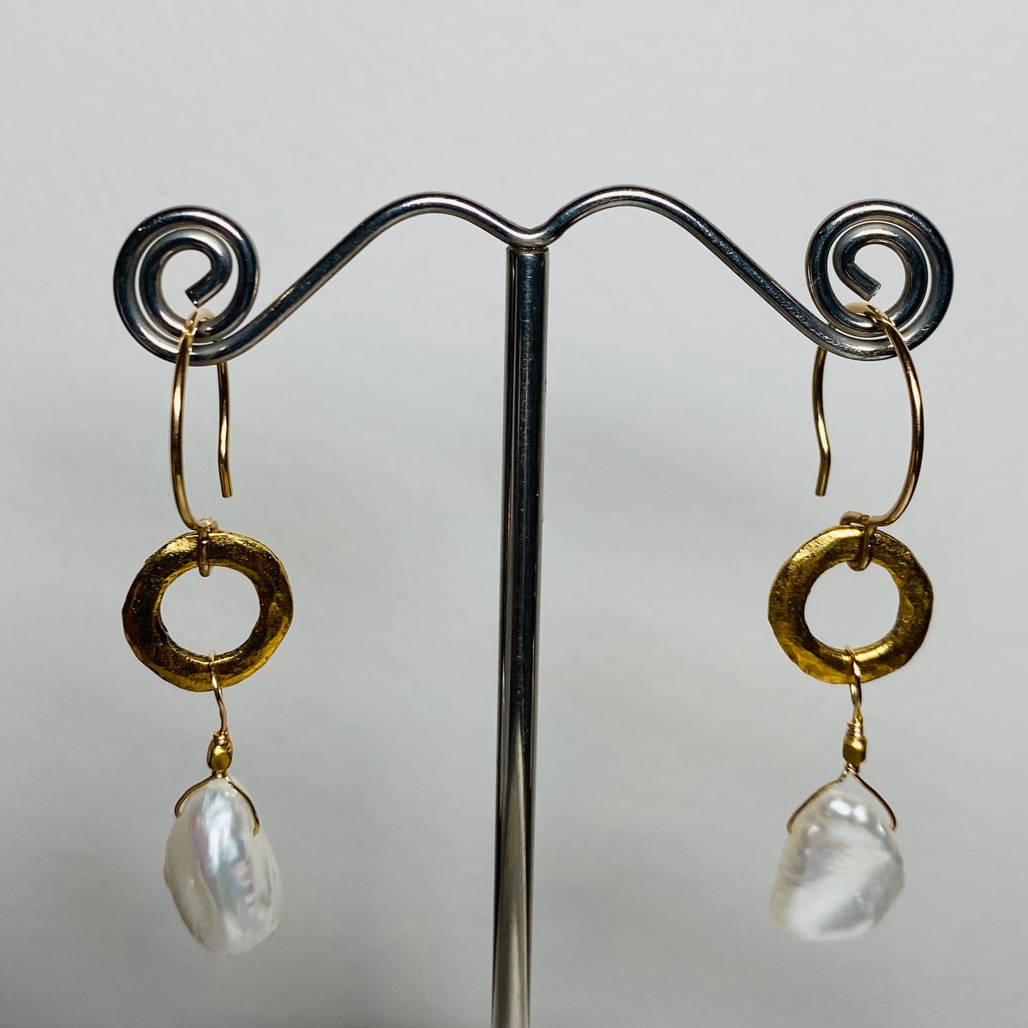 Keshi Pearl Earrings