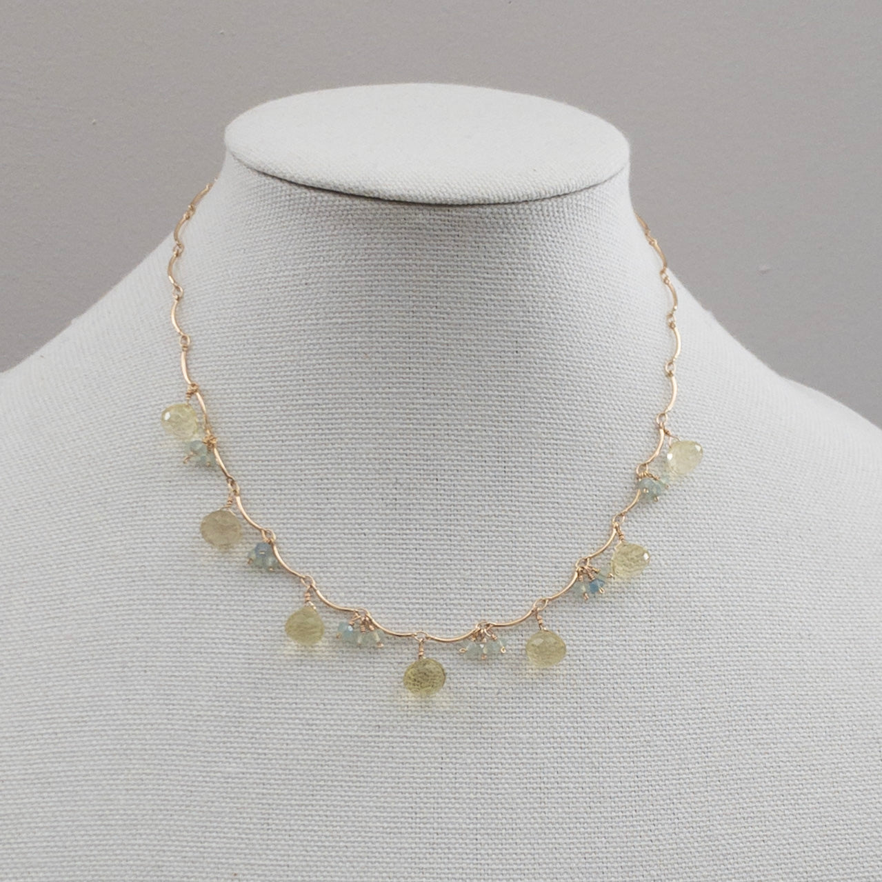 Lemon Quartz Necklace