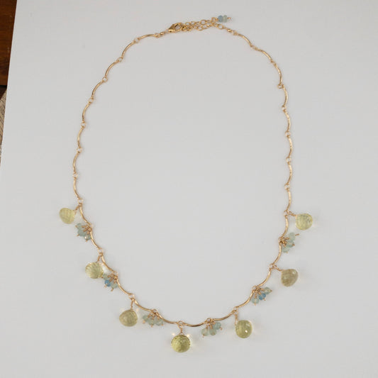 Lemon Quartz Necklace