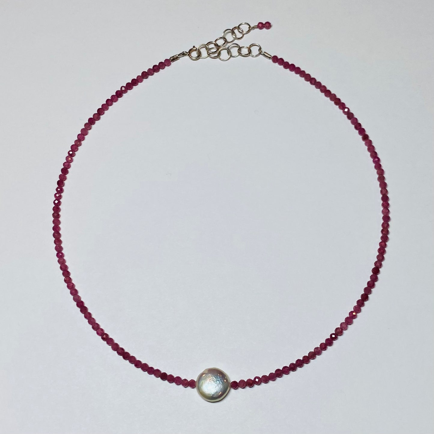 Lovely Pink Tourmaline Necklace