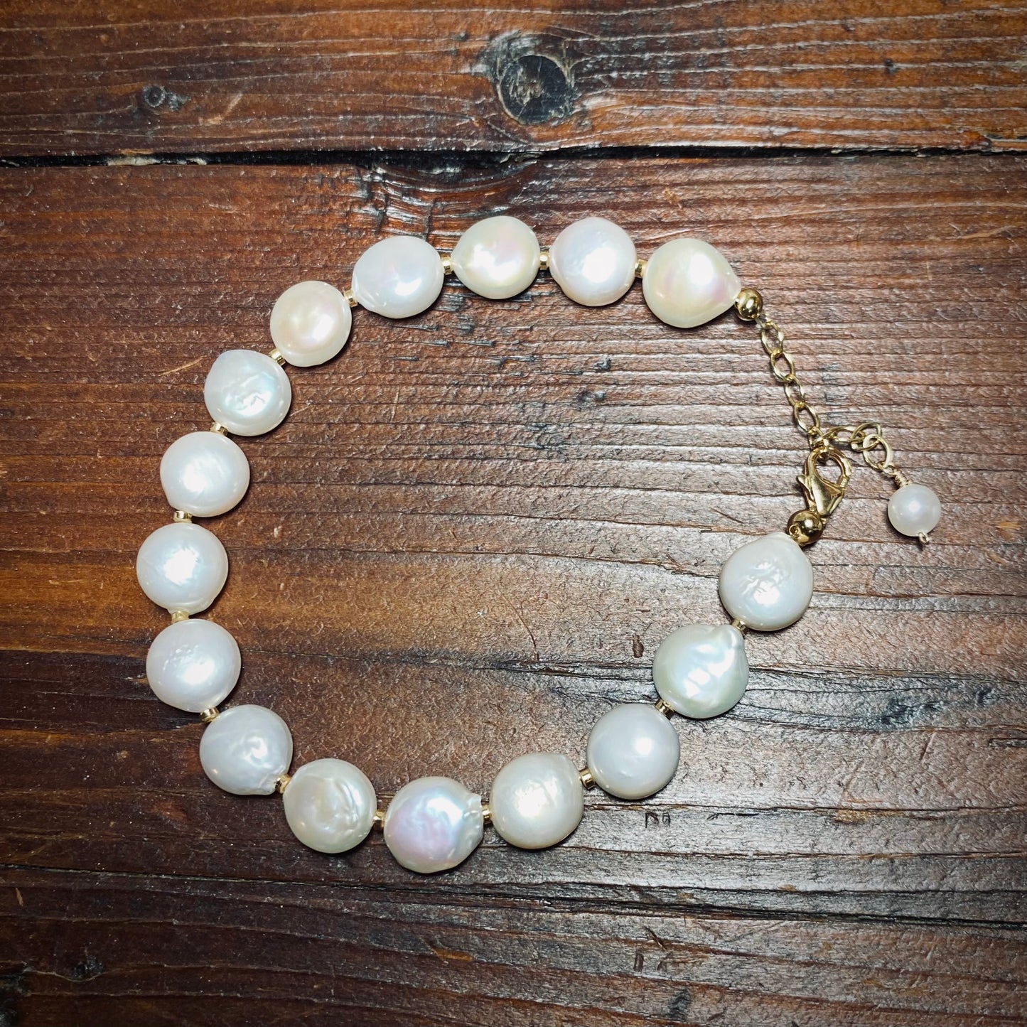 Coin Pearl Bracelet